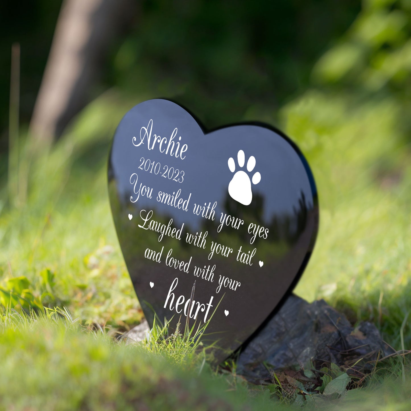 Dog Memorial Plaque For Grave Garden Personalised Pet Memorials