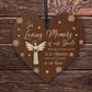 In Loving Memory of Uncle Memorial Bauble Ornaments Remembrance