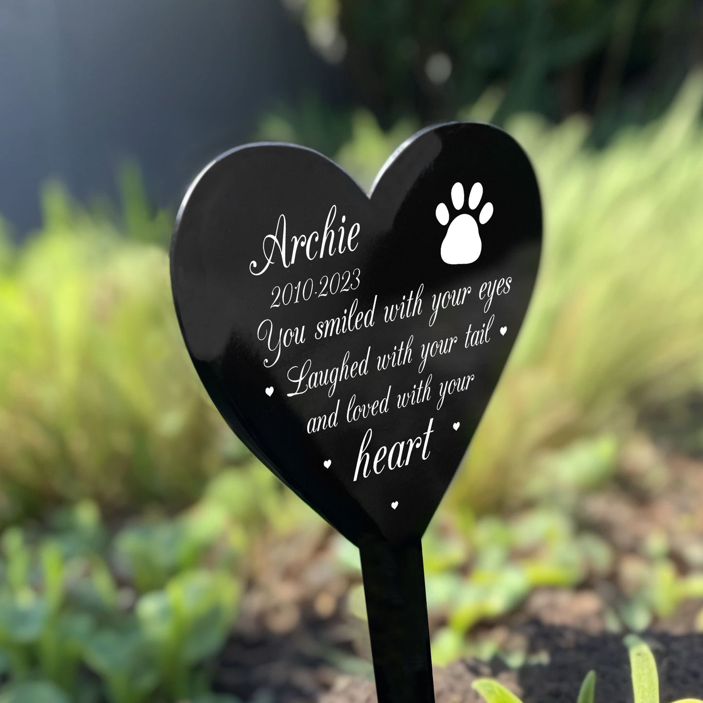 Dog Memorial Plaque For Grave Garden Personalised Pet Memorials