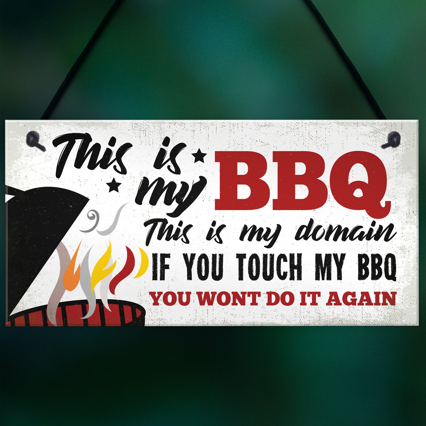 My BBQ Novelty Garden Sign SummerHouse Bar Man Cave Shed