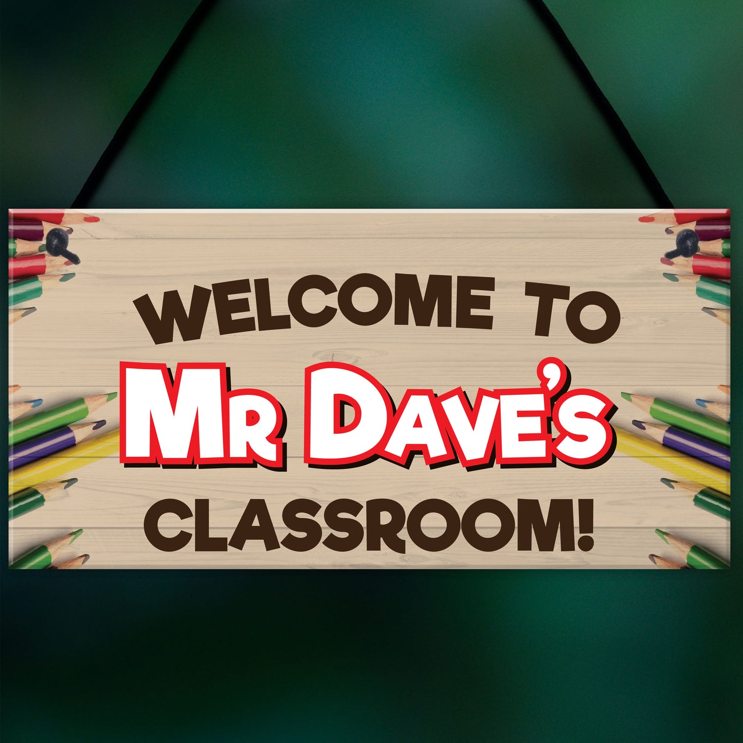 Welcome To Classroom Personalised Teachers Present