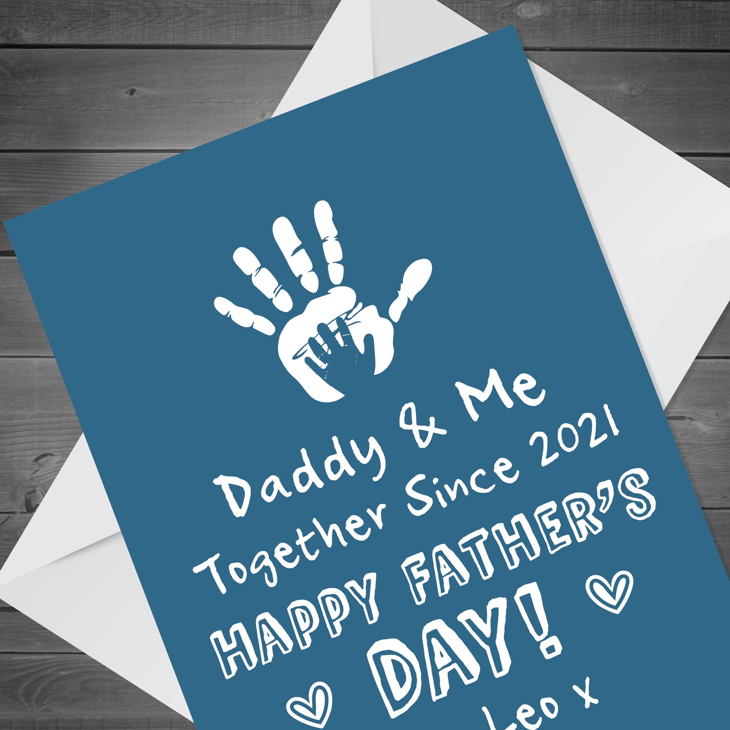 1st Fathers Day Card New Dad Card Fathers Day Card Baby Boy Girl