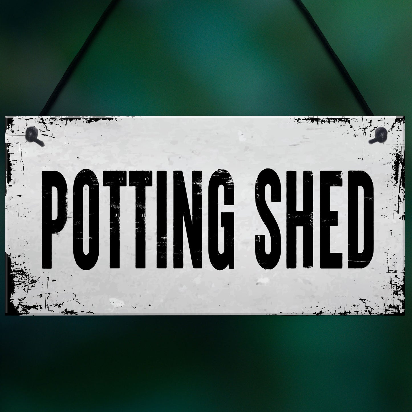 Novelty Potting Shed Sign For Garden Shed Greenhouse Home Decor