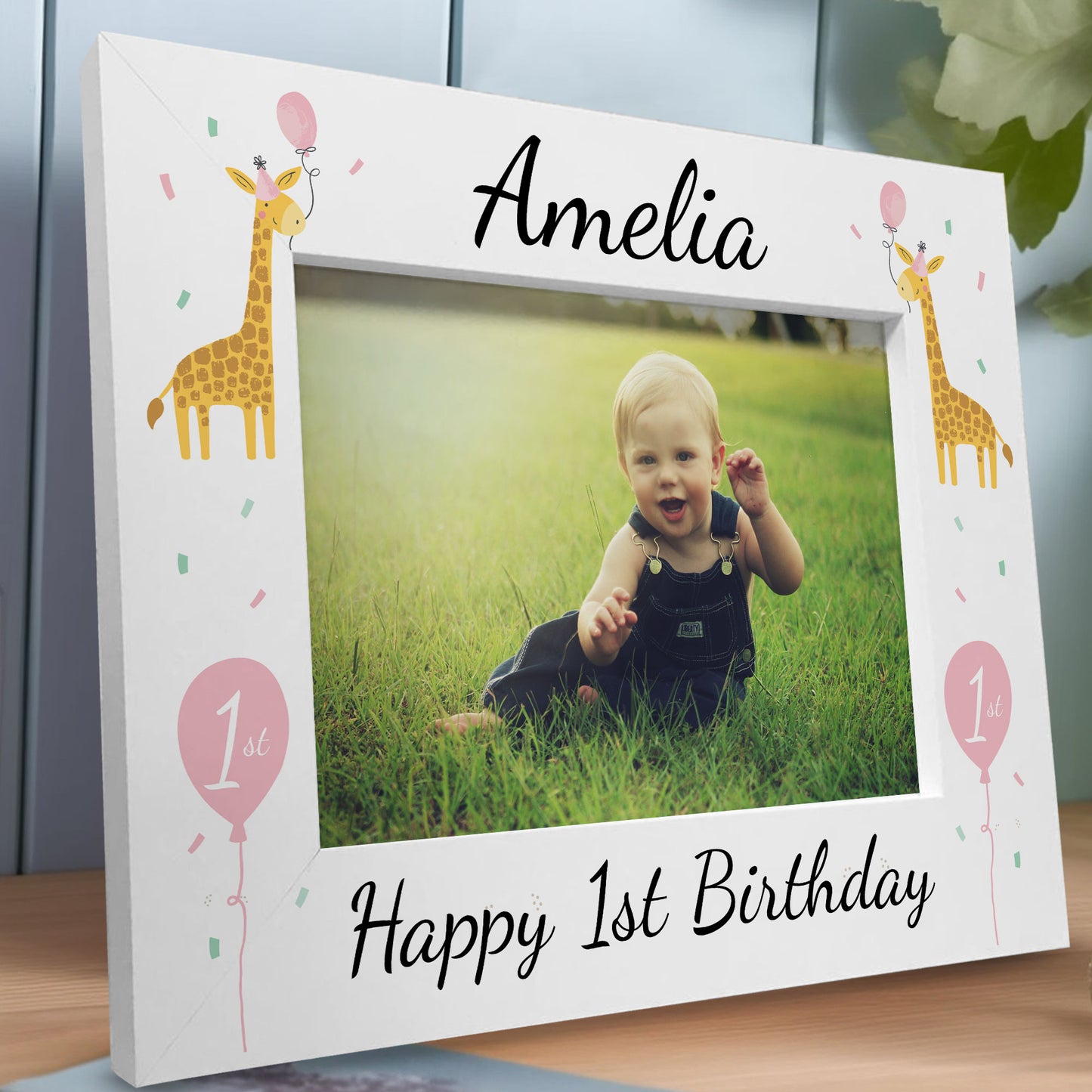 Personalised 1st Birthday Gift Frame First Birthday Daughter