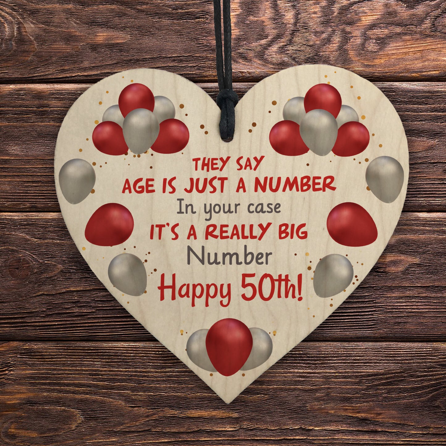 Hilarious Birthday Gifts For 50th Birthday Heart 50th Birthday