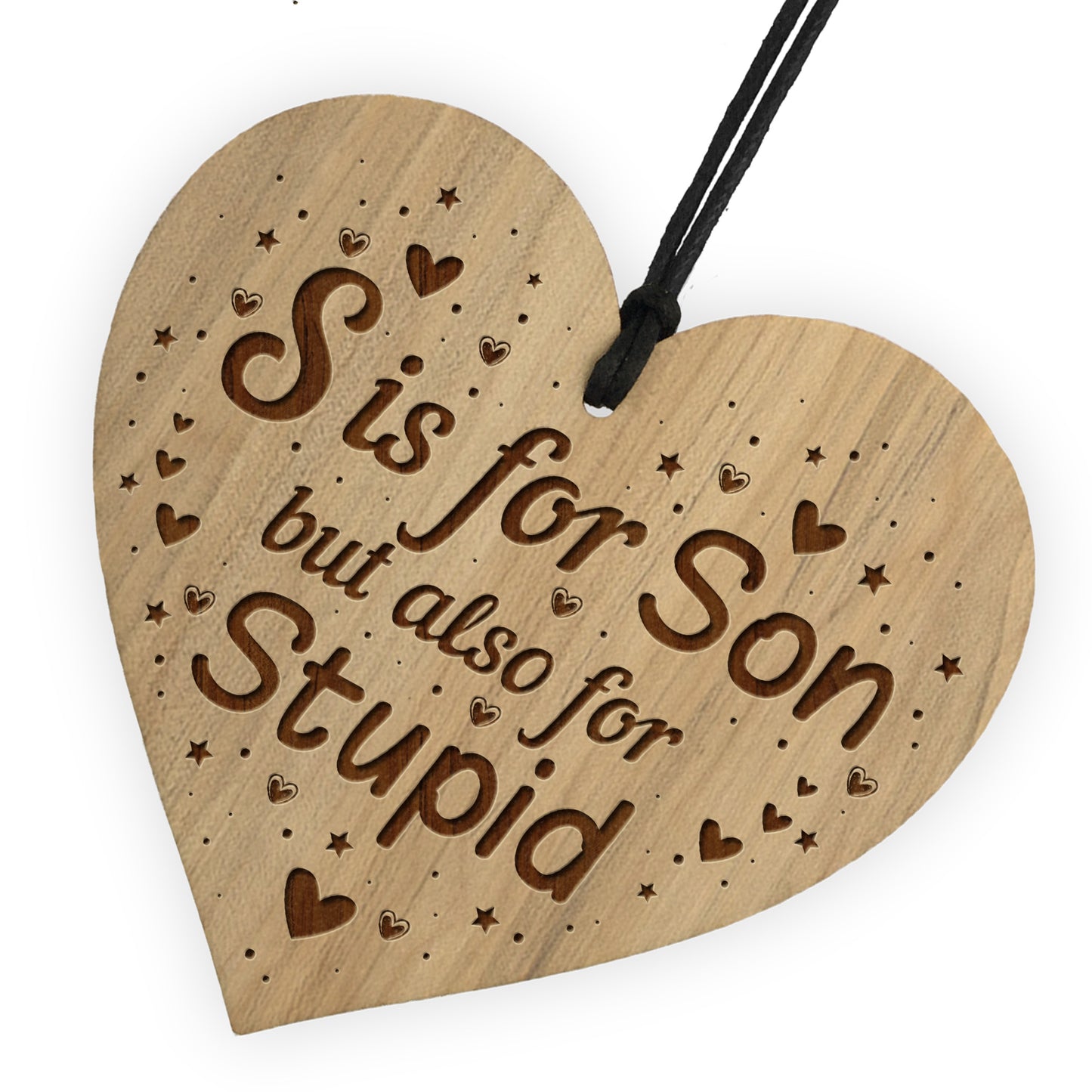 Funny Gift For Son Engraved Heart Son Birthday Gift 16th 18th