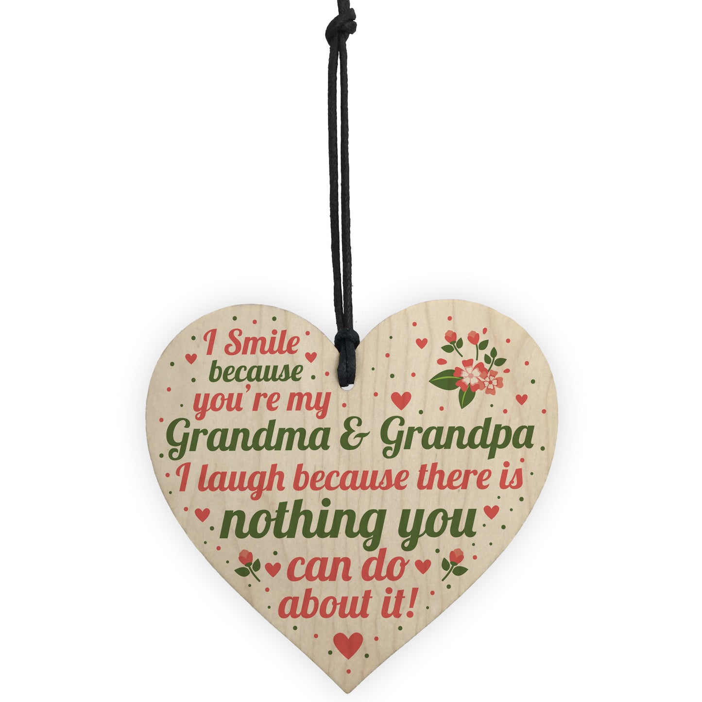 Gifts For Grandma Grandpa Birthday Christmas Heart THANK YOU