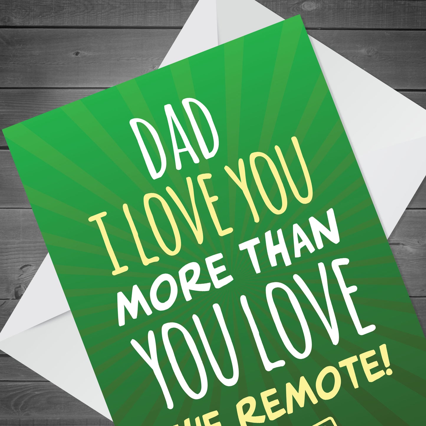 Funny Joke Happy Fathers Day Card For Dad From Daughter Son