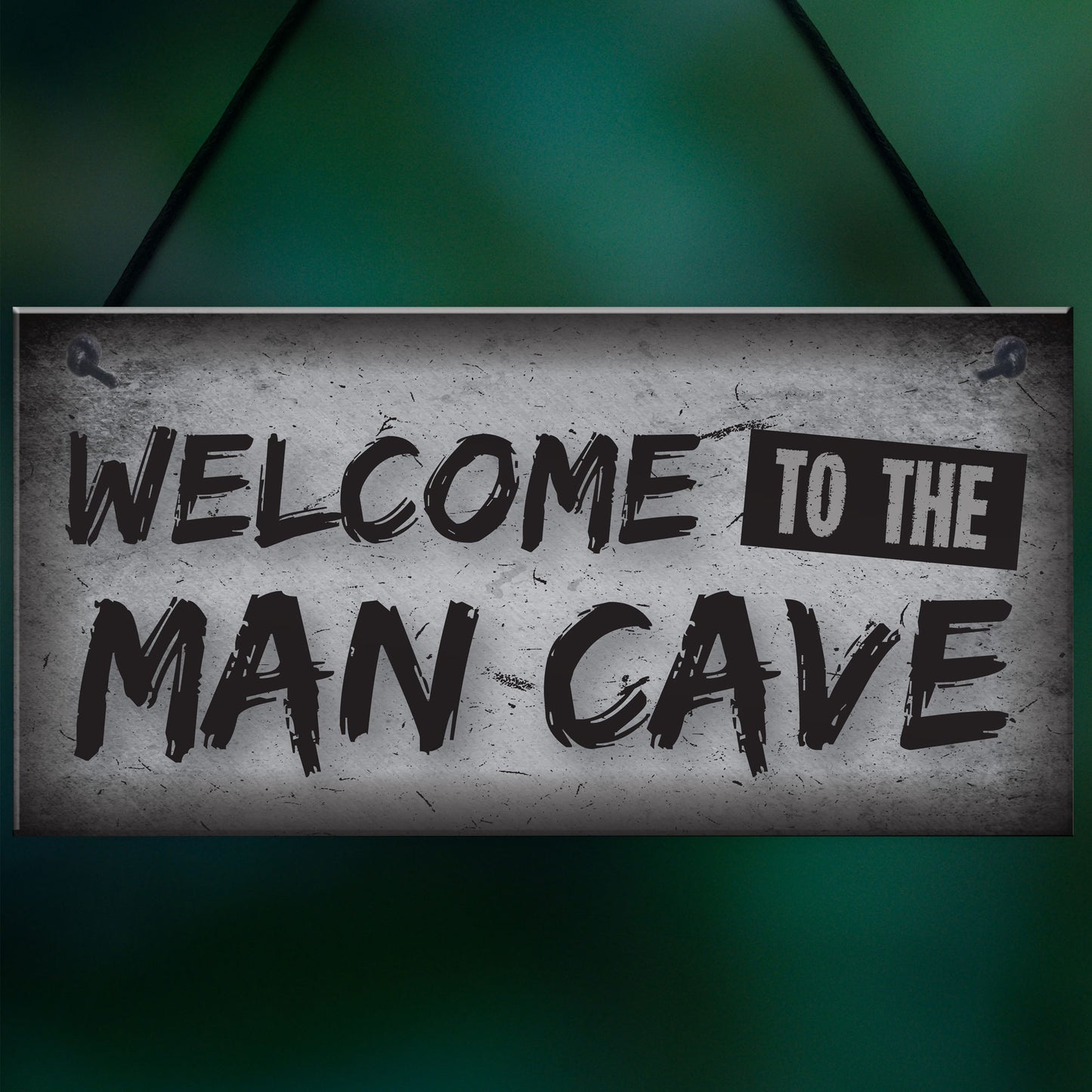 Man Cave Plaque Funny Sign Fathers Day Gift Game Boys Room Gifts