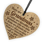 Gift For Grandmother Grandma Engraved Heart Grandma Birthday