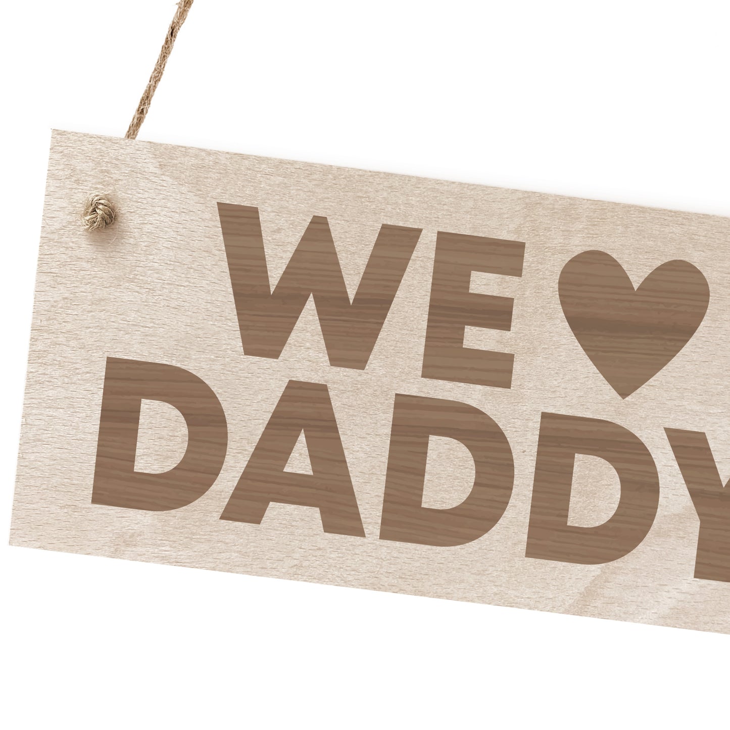 Fathers Day Gift For Daddy Wooden Plaque Daddy Birthday Gift