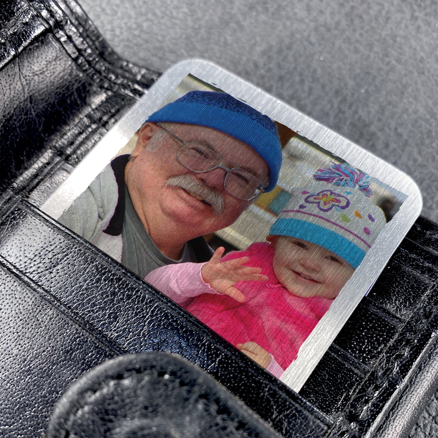 Best Grandparent Gift Personalised Photo Wallet Card Thank You