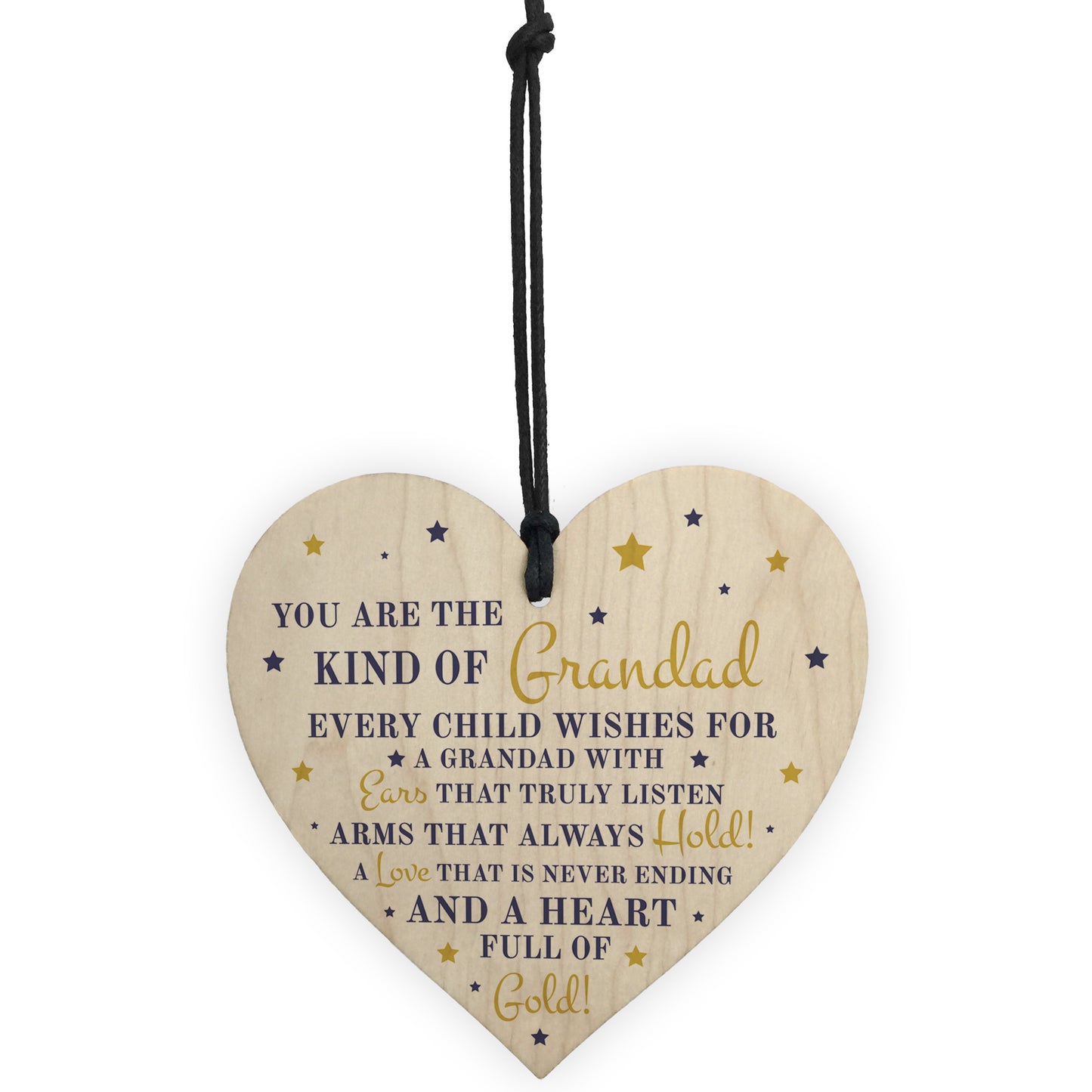 Grandad Gifts Heart Fathers Day Gift Thank You Grandparent Gift