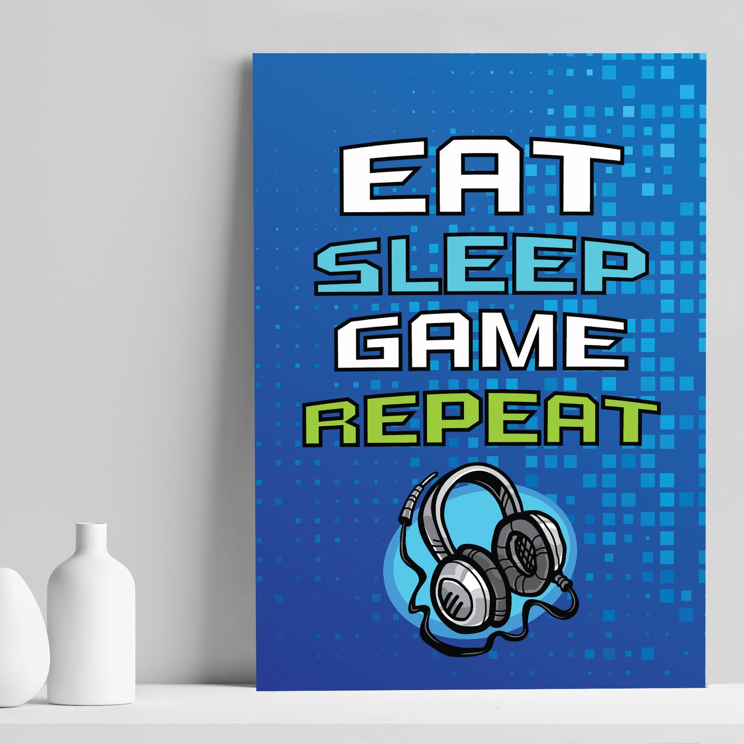 Gaming Print For Son Bedroom Games Room Gamer Gifts Wall Art