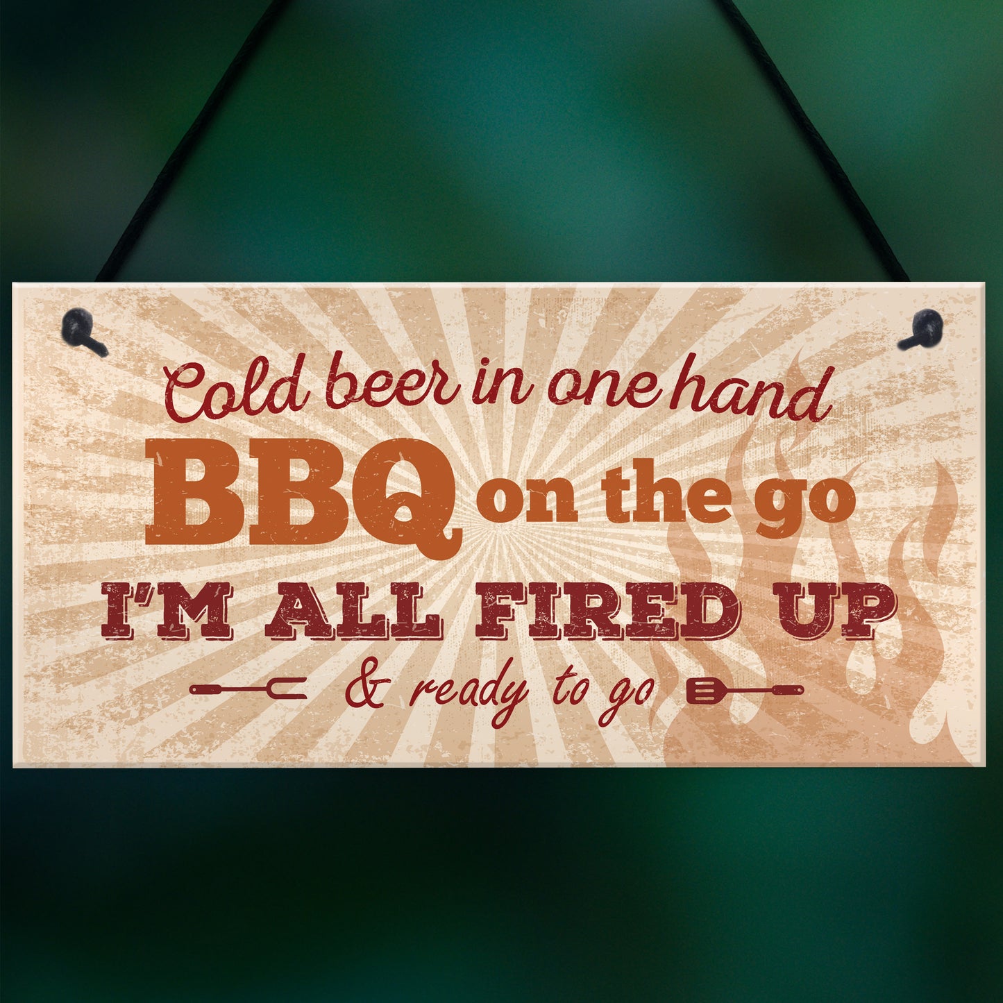 BBQ Sign Garden SummerHouse Bar Man Cave Shed Plaque