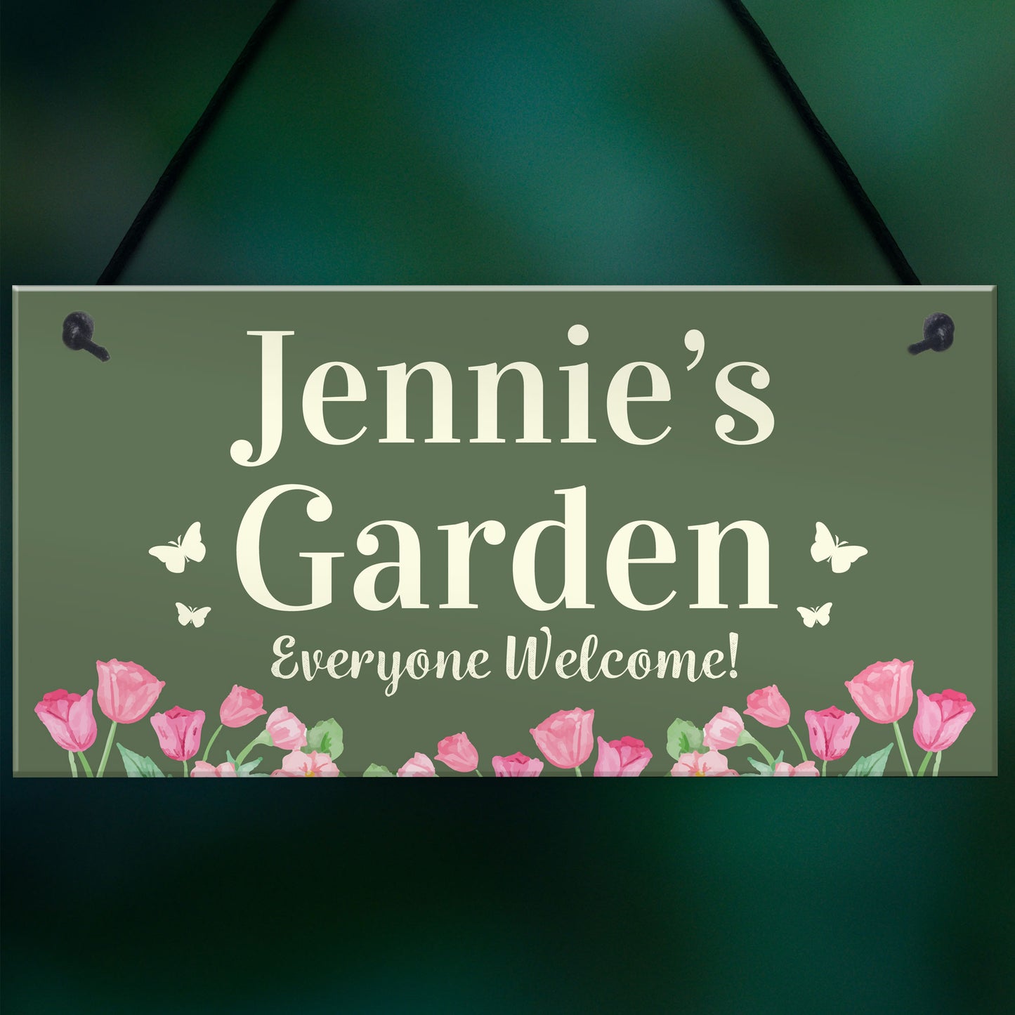 PERSONALISED Garden Sign Summer House Sign Gifts For Women Mum