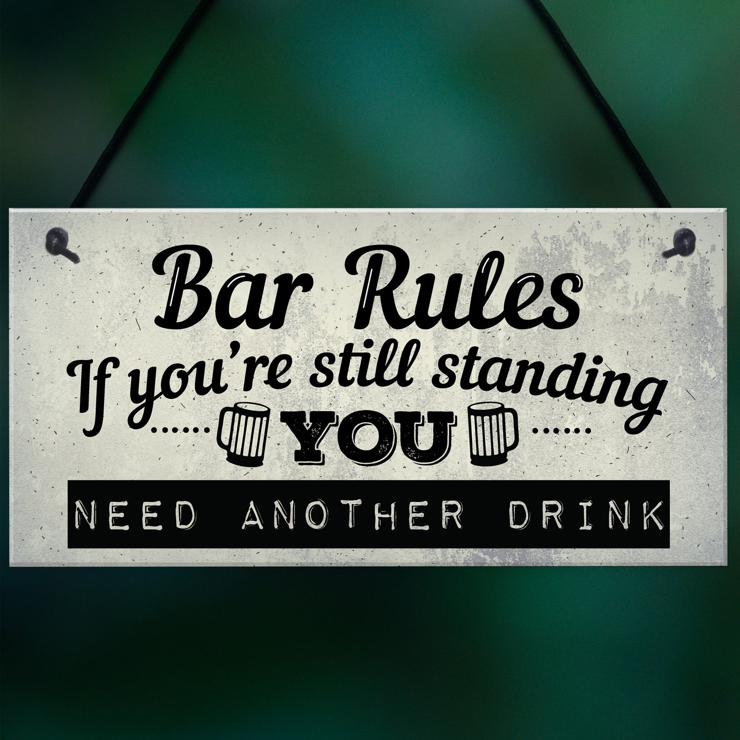 Still Standing Plaque Alcohol Beer Pub Bar Garden Man Cave Wall