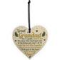 Great Grandad Birthday Gift Wooden Heart Christmas Keepsake Gift