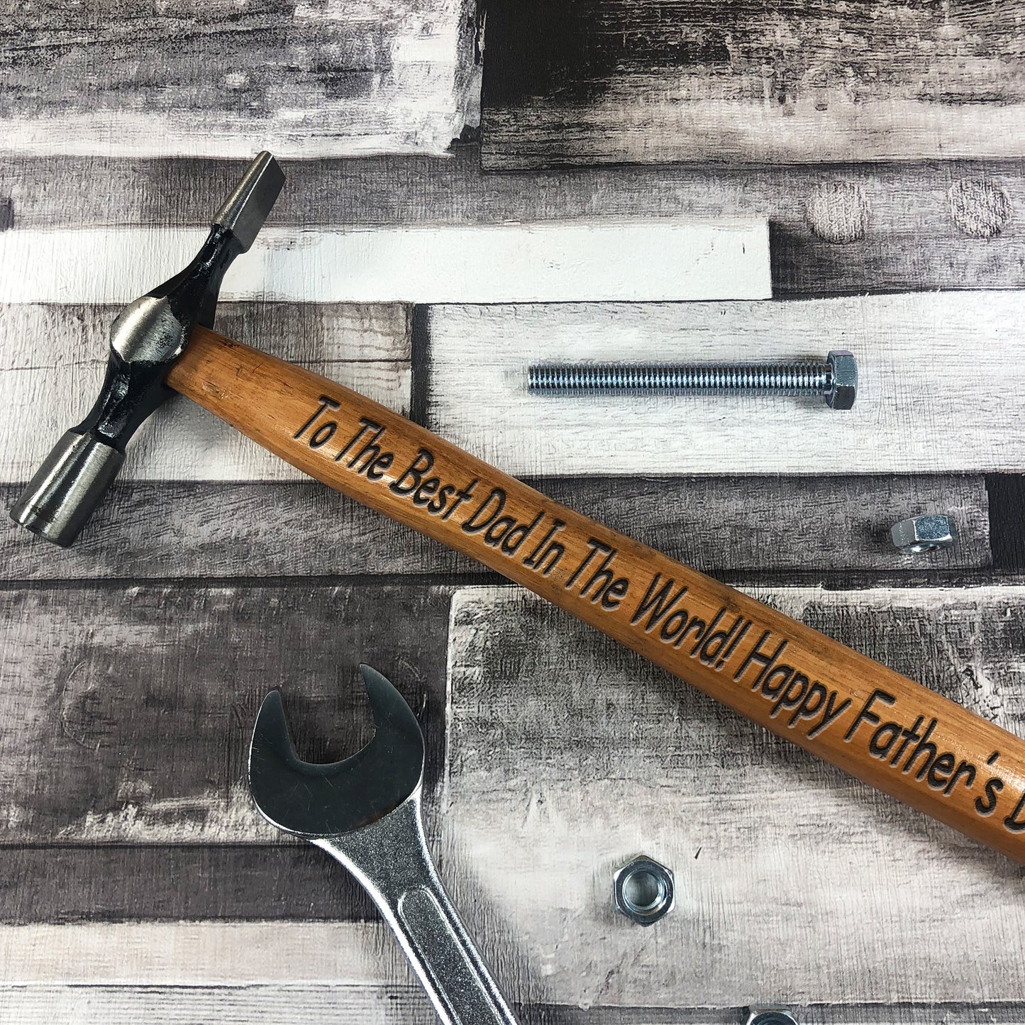 Fathers Day Gift For Dad Engraved Hammer Best Dad Gift