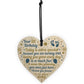 Baby's First 1st Birthday Gift For Baby Girl Boy Wooden Heart