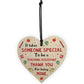 Handmade Thank You Teaching Assistant Gift Heart Leaving Gift