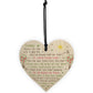 Daddies Girl Wooden Heart Fathers Day Gift For Daddy Dad
