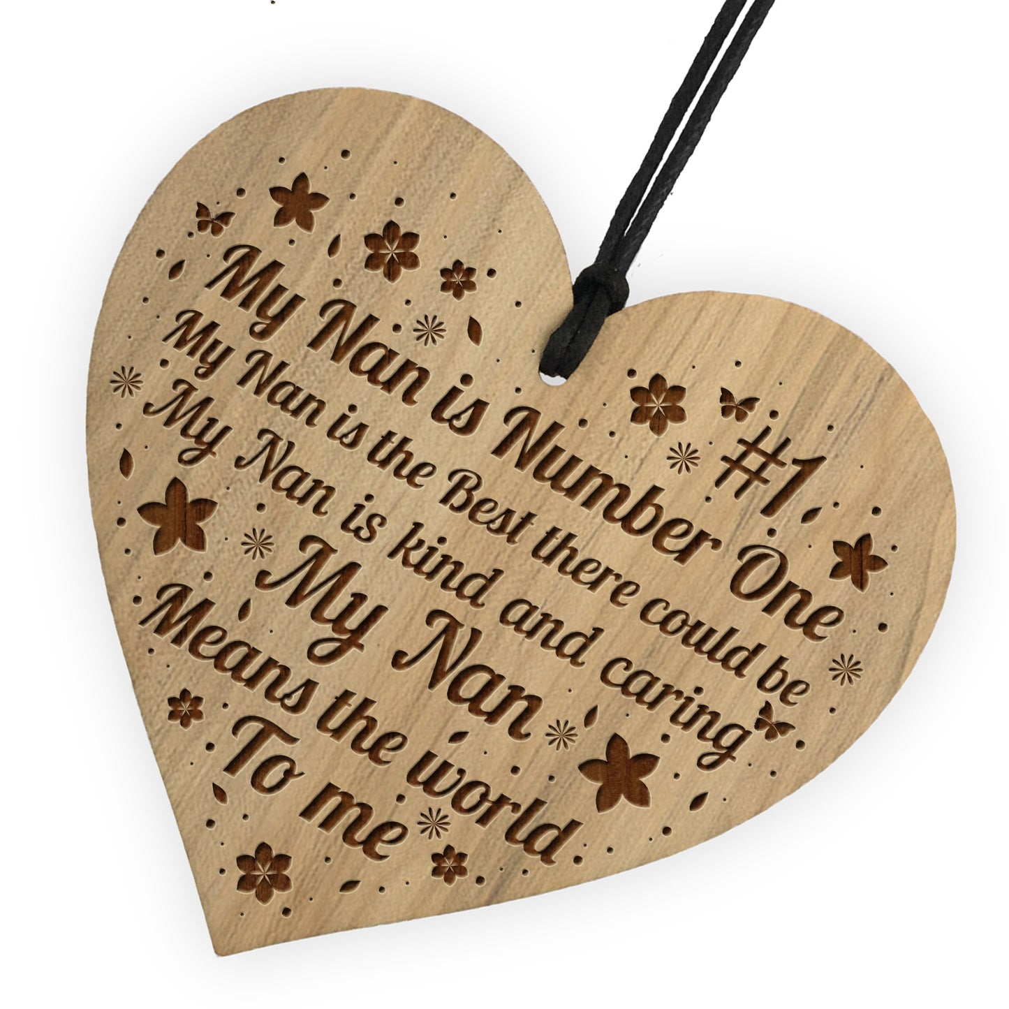 Nan Gifts For Birthday Engraved Heart Gift For Grandparents