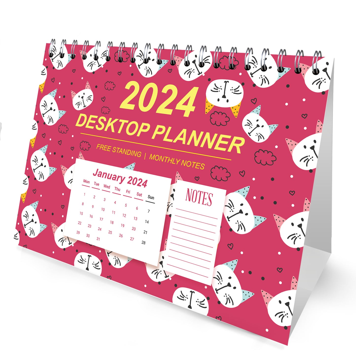 2024 Calendar For Women Girl A5 Month To View Spiral Bound