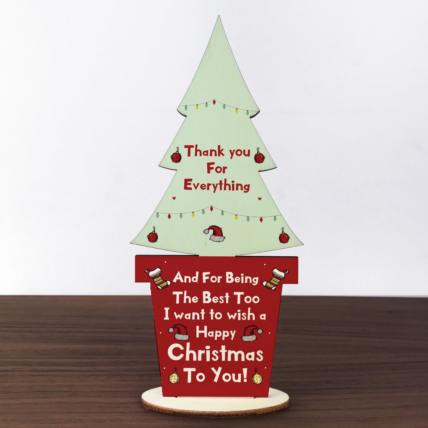 Teacher Gift Standing Christmas Tree Christmas Gift Nursery