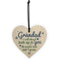 Gifts For Dad Grandad Grandpa Wooden Heart Birthday Men Gifts