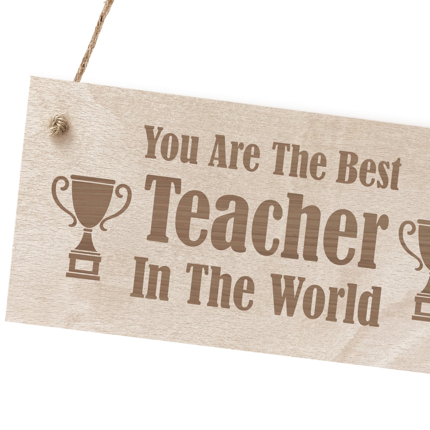 Teacher Gift Wood Sign Classroom Sign Thank You Teacher Gift