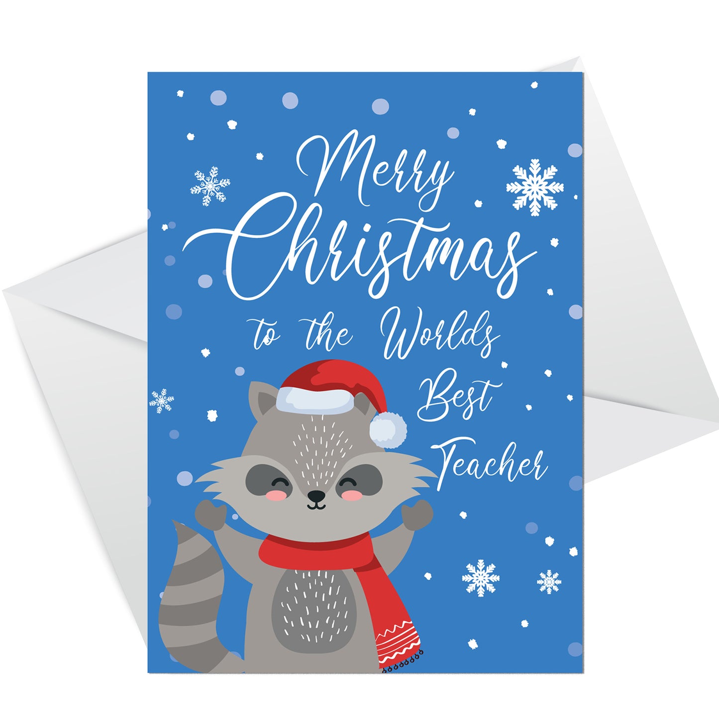 Pack of 6 Christmas Cards For Teacher Nursery Teachers Preschool