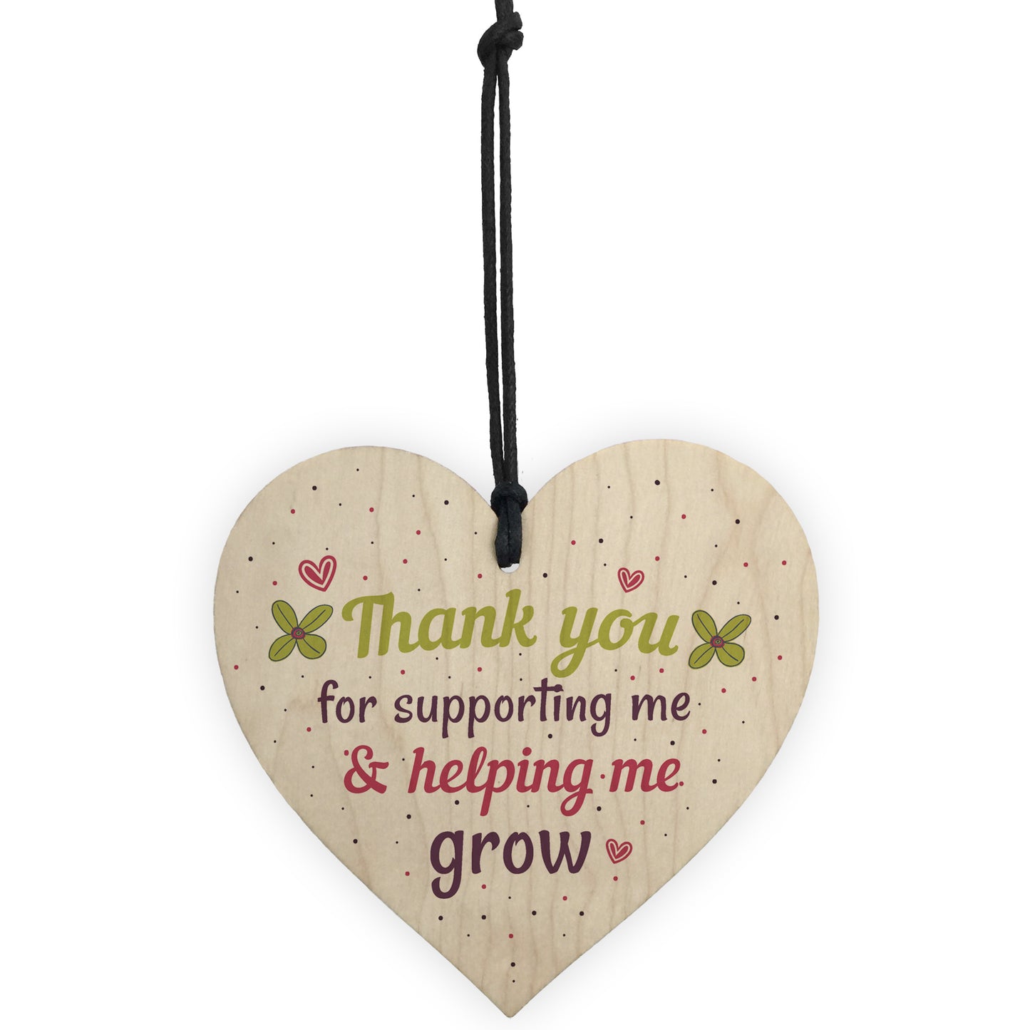 Thank You Teacher Leaving Gift Nursery Wooden Heart Plaque Sign