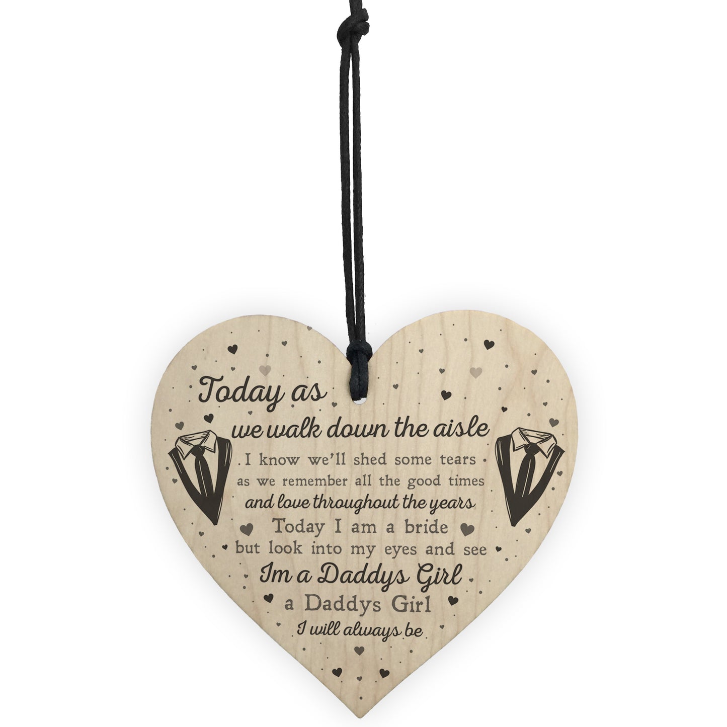 Daddys Girl Wedding Day Gift For Father From Daughter