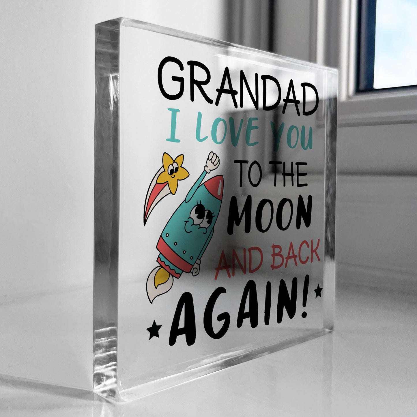 Grandad Gifts Freestanding Plaque Gift Christmas Birthday