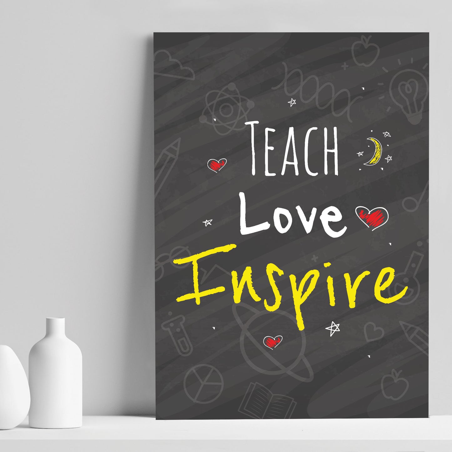 Teacher Quote Print Gift For Nursery Teacher Teaching Assistant