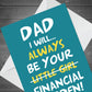 Funny Happy Fathers Day Card For Dad From Daughter Birthday Card