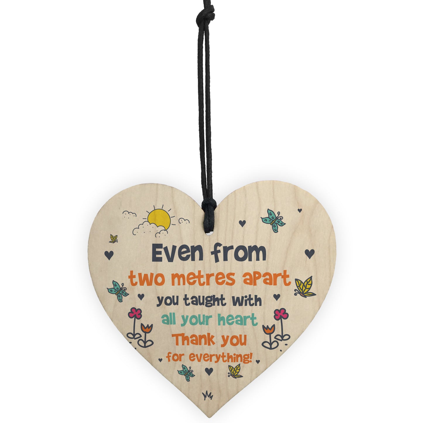 Funny Teacher Thank You Gifts Novelty Wood Heart Leaving Gifts