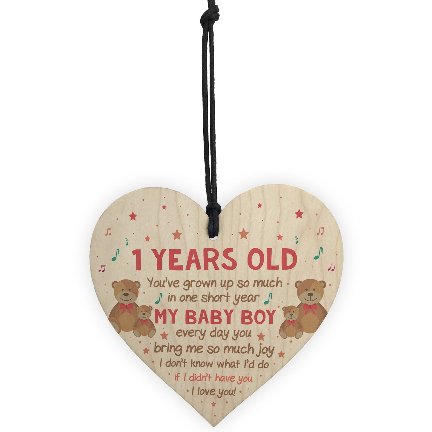 1st Birthday Gift For Son 1st Birthday Decoration 1st Card