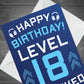 18th Birthday Gamer Card For Son Brother Gaming Theme Birthday
