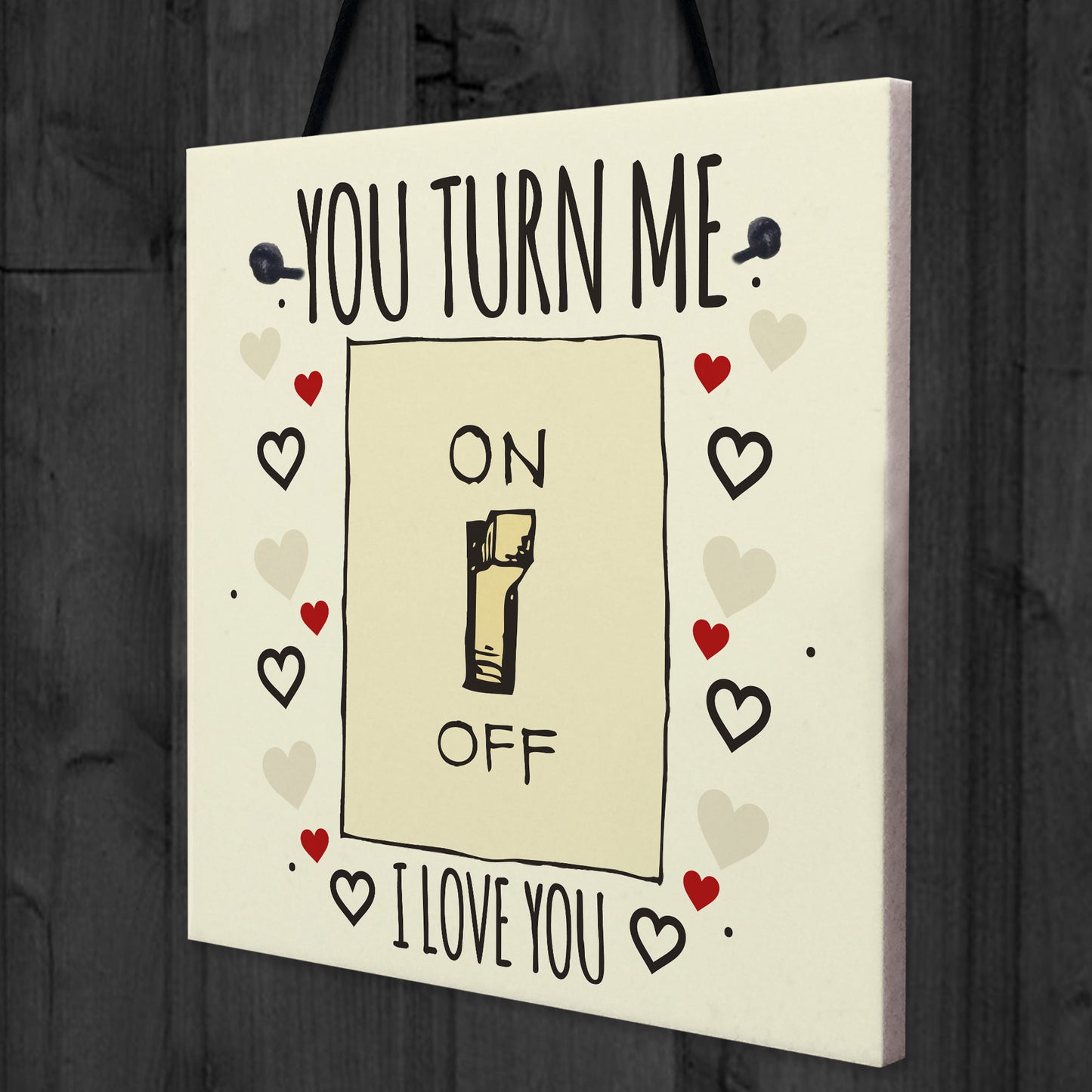 CHEEKY Anniversary Card For Him Her Funny Husband Birthday Card