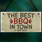 Best BBQ Pit Hanging Garden Sign Barbeque Shed SummerHouse