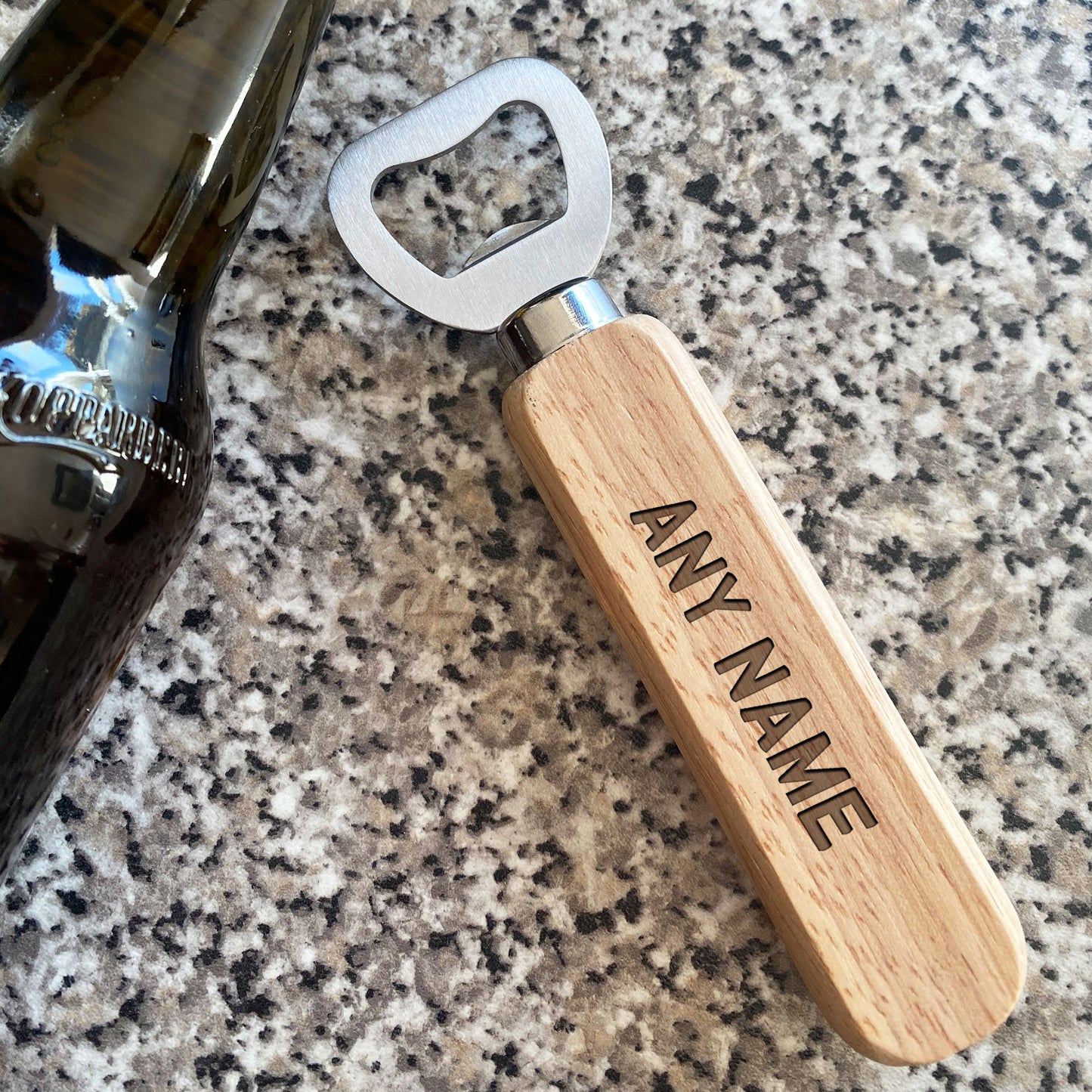 Personalised Birthday Fathers Day Gift For Him Bottle Opener