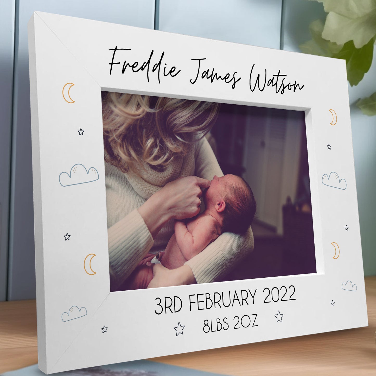 Personalised Baby Photo Frame New Baby Gifts Baby Girl Boy Gifts