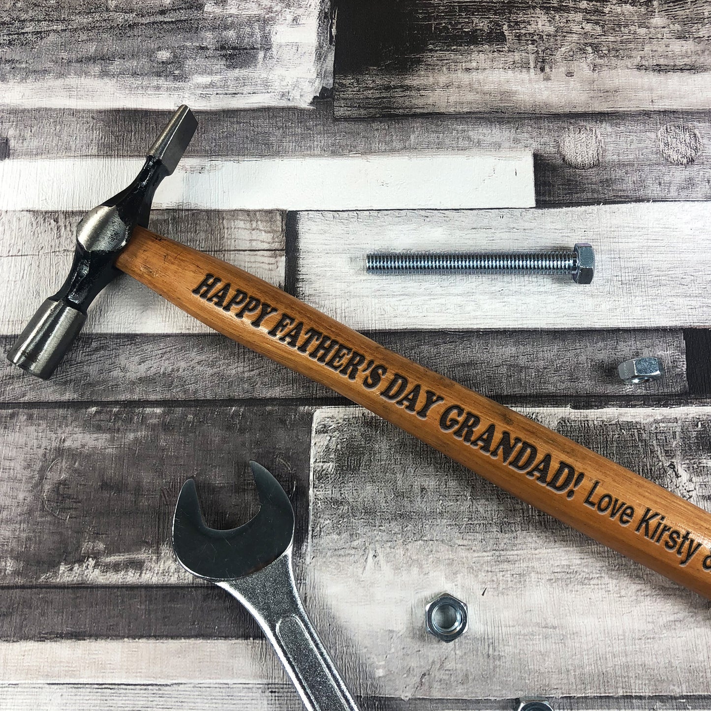 Grandad Gift Engraved Hammer Fathers Day Gift For Grandad Gift