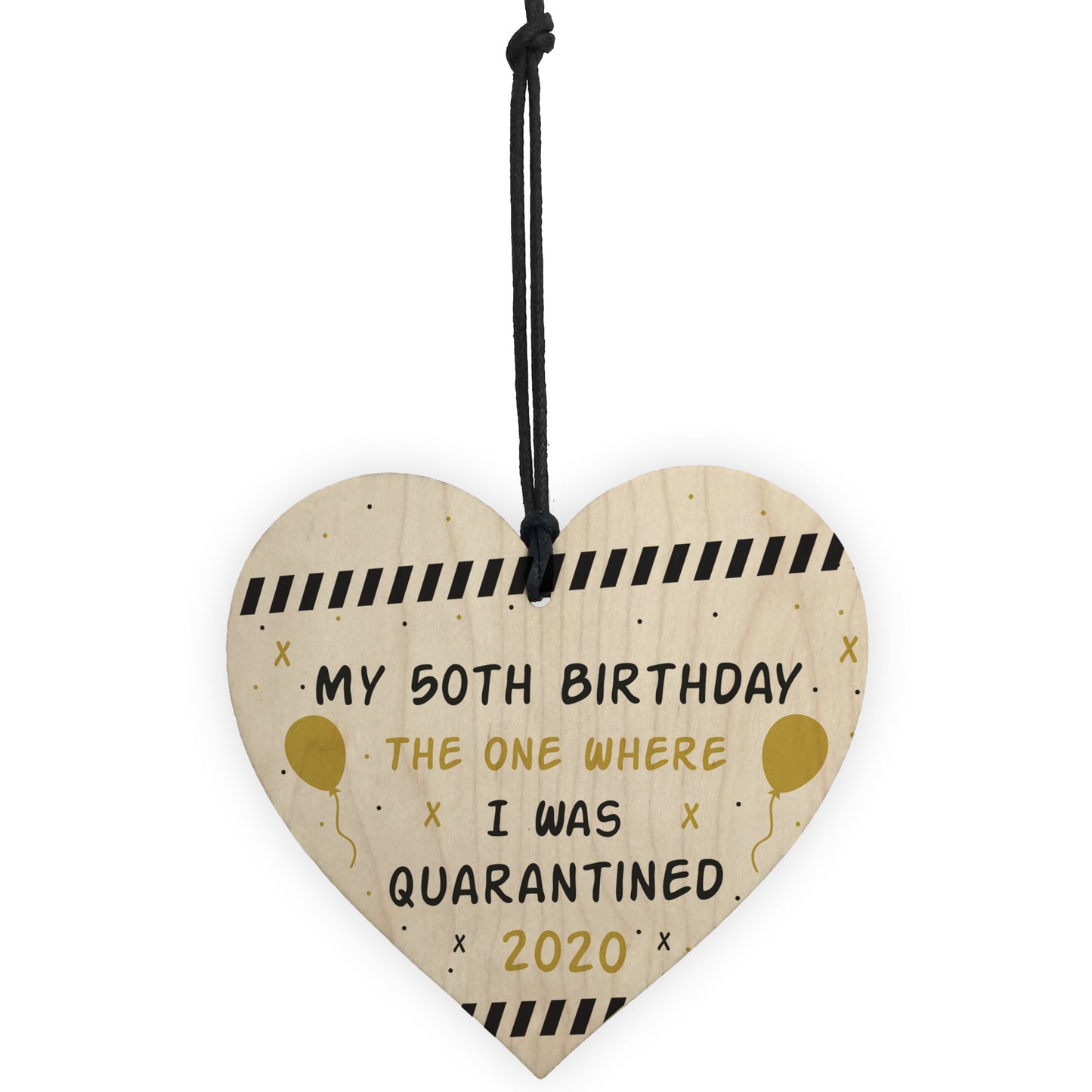 Quarantine Birthday Decoration Personalised 18th 21st 50th Gift