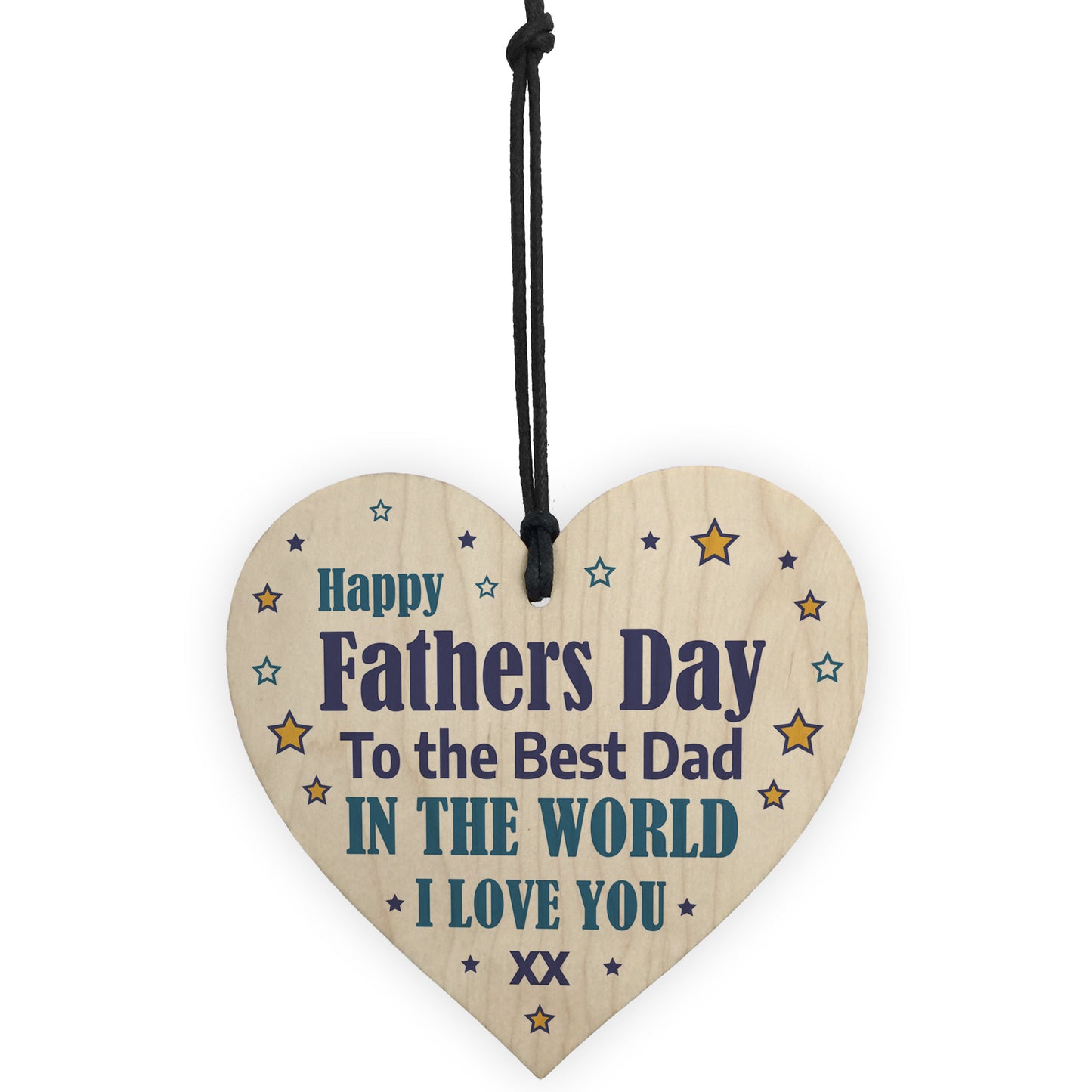 Fathers Day Gifts For Dad Wooden Heart Dad Gift From Daughter