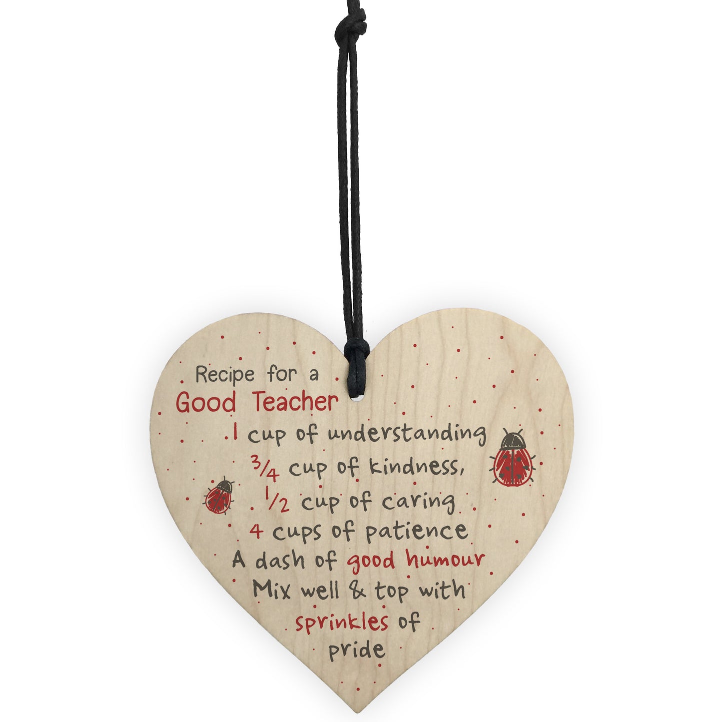 Gifts For Her Handmade Hanging Heart Gift For Teacher Leaving