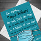 Funny Hilarious Birthday Card For Husband Wife Best Friend