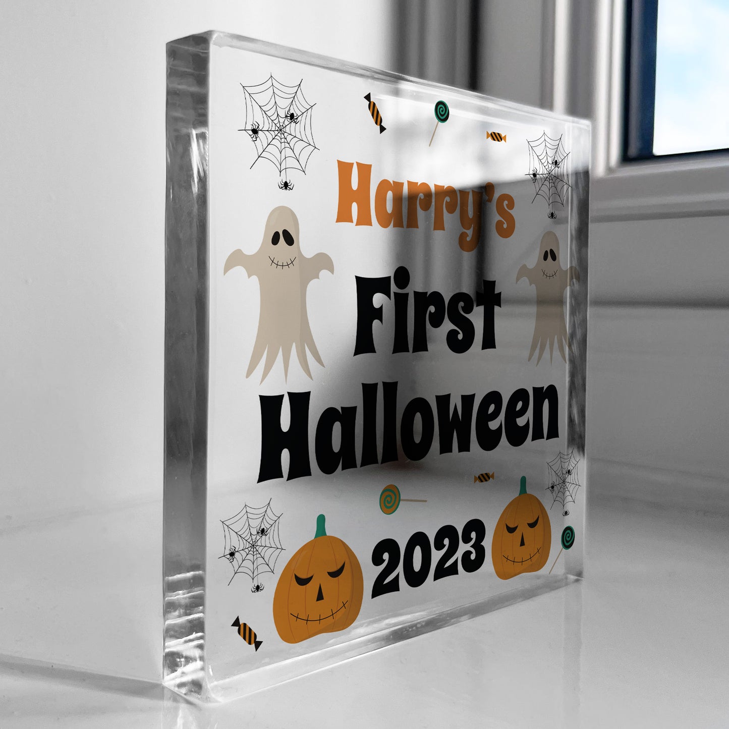 Personalised My First Halloween Gift Halloween Decoration Baby